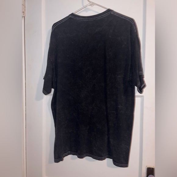 NIRVANA Black T-Shirt with White Logo - Picture 3 of 3